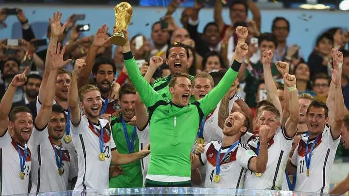 playpundito's tweet photo. @FabrizioRomano Germany at World Cups used to be the nightmare. Now they're the plot twist 😭 https://t.co/z920m7EFvI