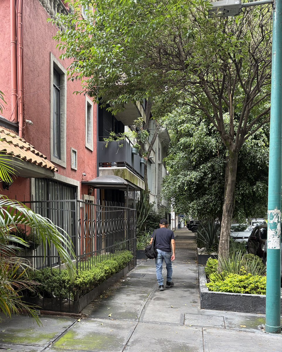 LaRomaDF's tweet photo. En Mazatlán, en #Condesa, casi un metro de banqueta apropiado en estas casas… https://t.co/1fEd1tNStl