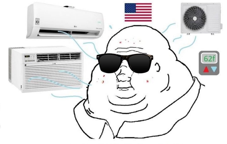 youllownnothing's tweet photo. They want you to own no AC and be happy https://t.co/YGLxCoXnqd