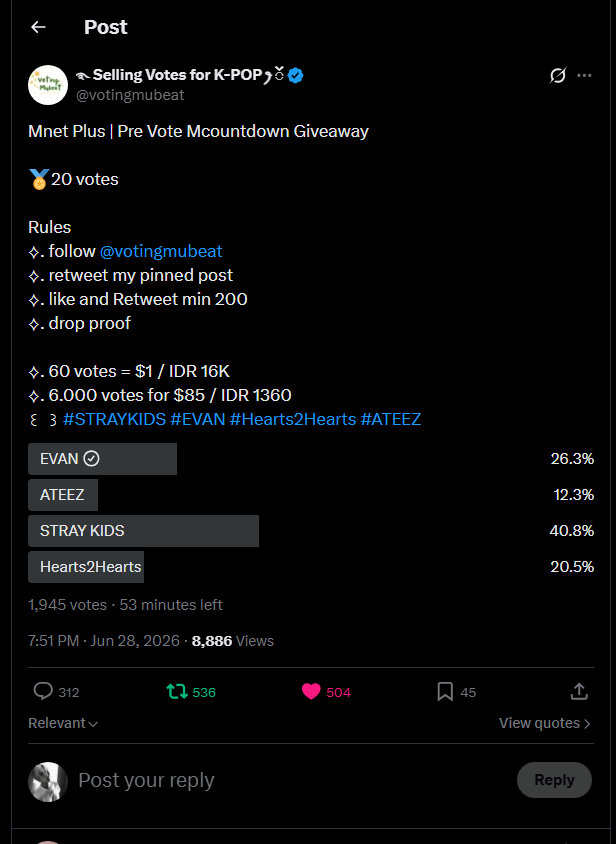 evvandflow's tweet photo. @votingmubeat for #EVAN https://t.co/azwOjW9yn0