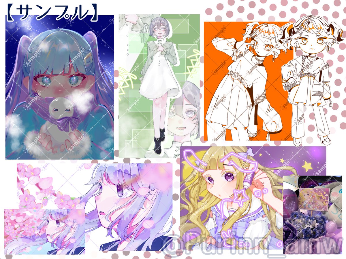 Purinn_amw's tweet photo. @yumemi_riri はじめまして！
検索よりお声がけ失礼いたします！

絵柄や金額は以下の通りです。よろしければご検討の程よろしくお願いいたします🙌 https://t.co/4Ysa3XJtGD