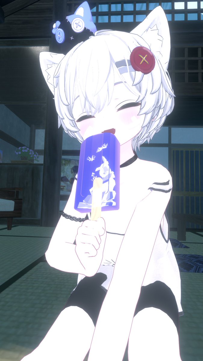 Nu1toVR's tweet photo. おはようございます✨ 
#VRChat #れう3D https://t.co/u2KgsR3gm7