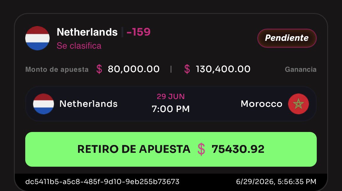 AguilaPicks1's tweet photo. Hoy vamos ALL IN con Holanda. Si esta apuesta no se gana vamos a dar refiles de Bank a todos los que den like y comenten! 💰🇳🇱 https://t.co/udp2Wp2smO