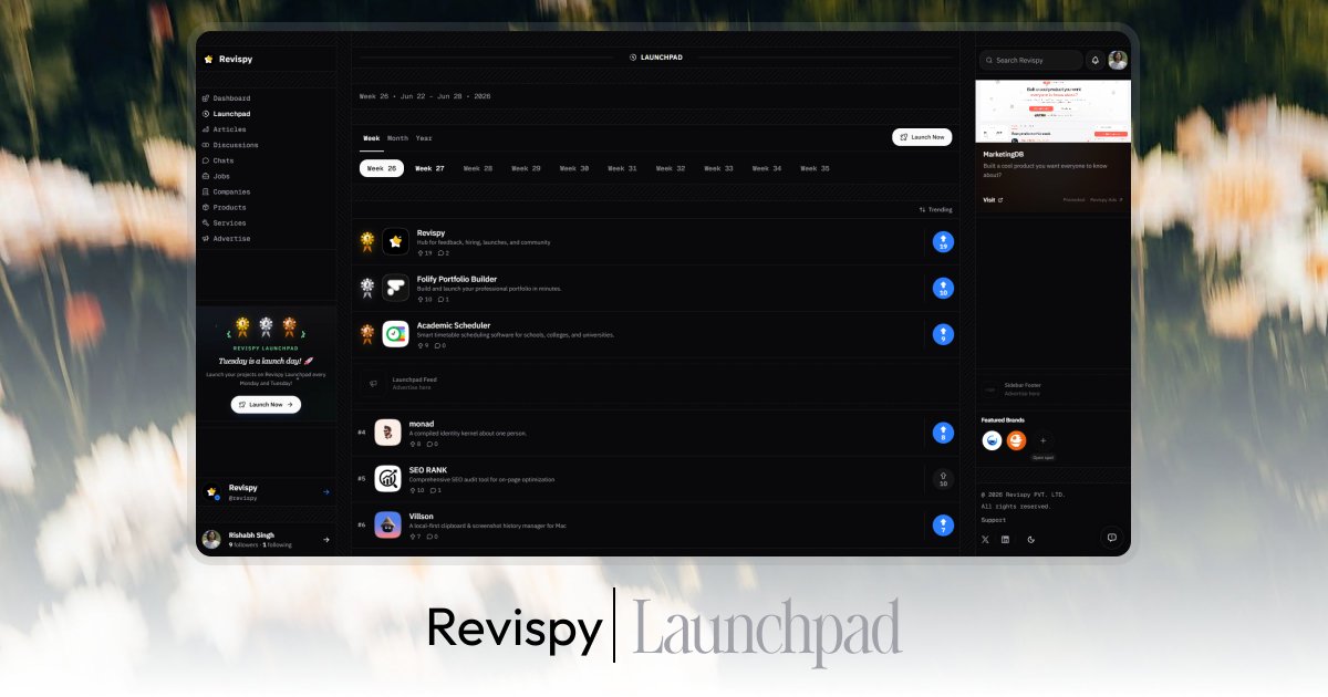 Revispy tweet media