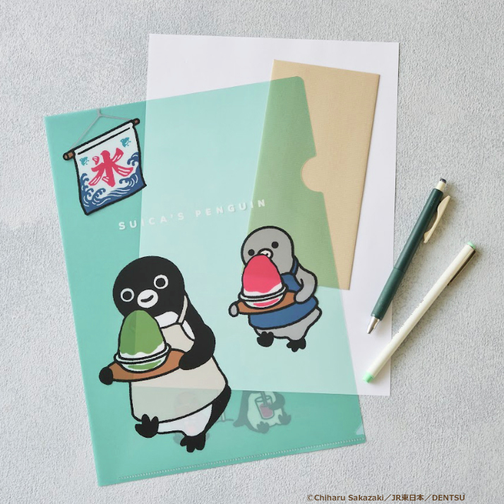 店舗限定】 Suicaのペンギン グッズ新商品のご案内🐧✨ かき氷🍧を持つ