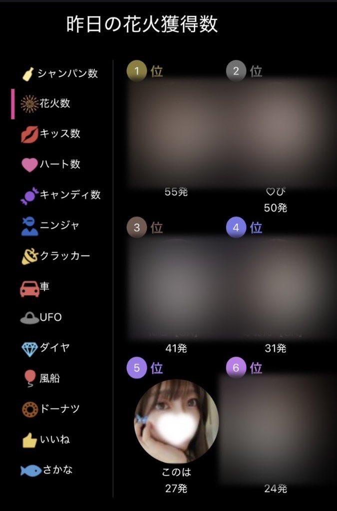 Lazry88's tweet photo. いつも応援ありがとうございます😭✨  
ゆめちゃん・新人のこのはちゃんが
ギフトランキングに初ランクインしました🫶  
さらに花火・キスランキングにもお名前を載せていただき、本当に感謝です！  
これからも温かい応援をよろしくお願いします🌸 https://t.co/AkeoXUjNjw