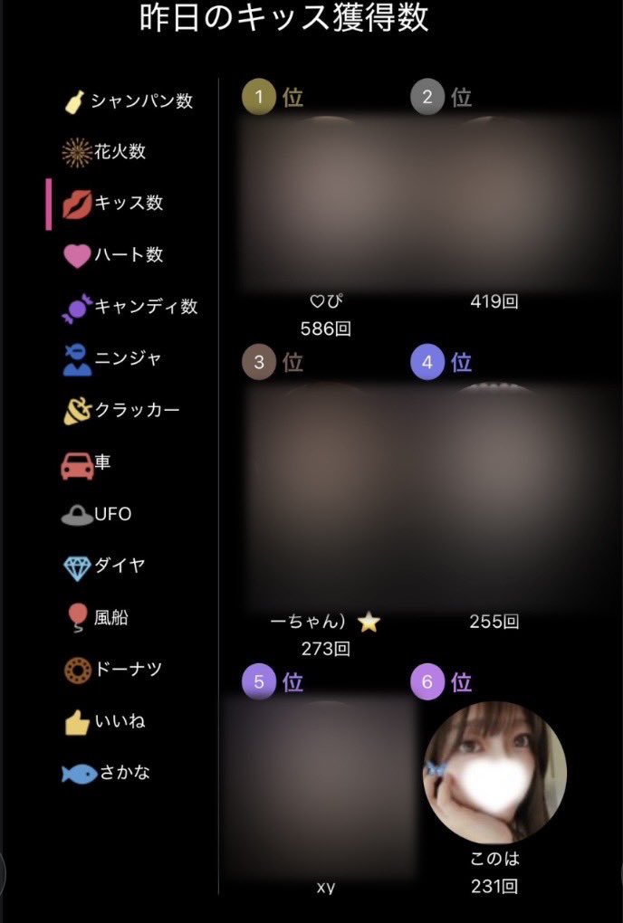 Lazry88's tweet photo. いつも応援ありがとうございます😭✨  
ゆめちゃん・新人のこのはちゃんが
ギフトランキングに初ランクインしました🫶  
さらに花火・キスランキングにもお名前を載せていただき、本当に感謝です！  
これからも温かい応援をよろしくお願いします🌸 https://t.co/AkeoXUjNjw