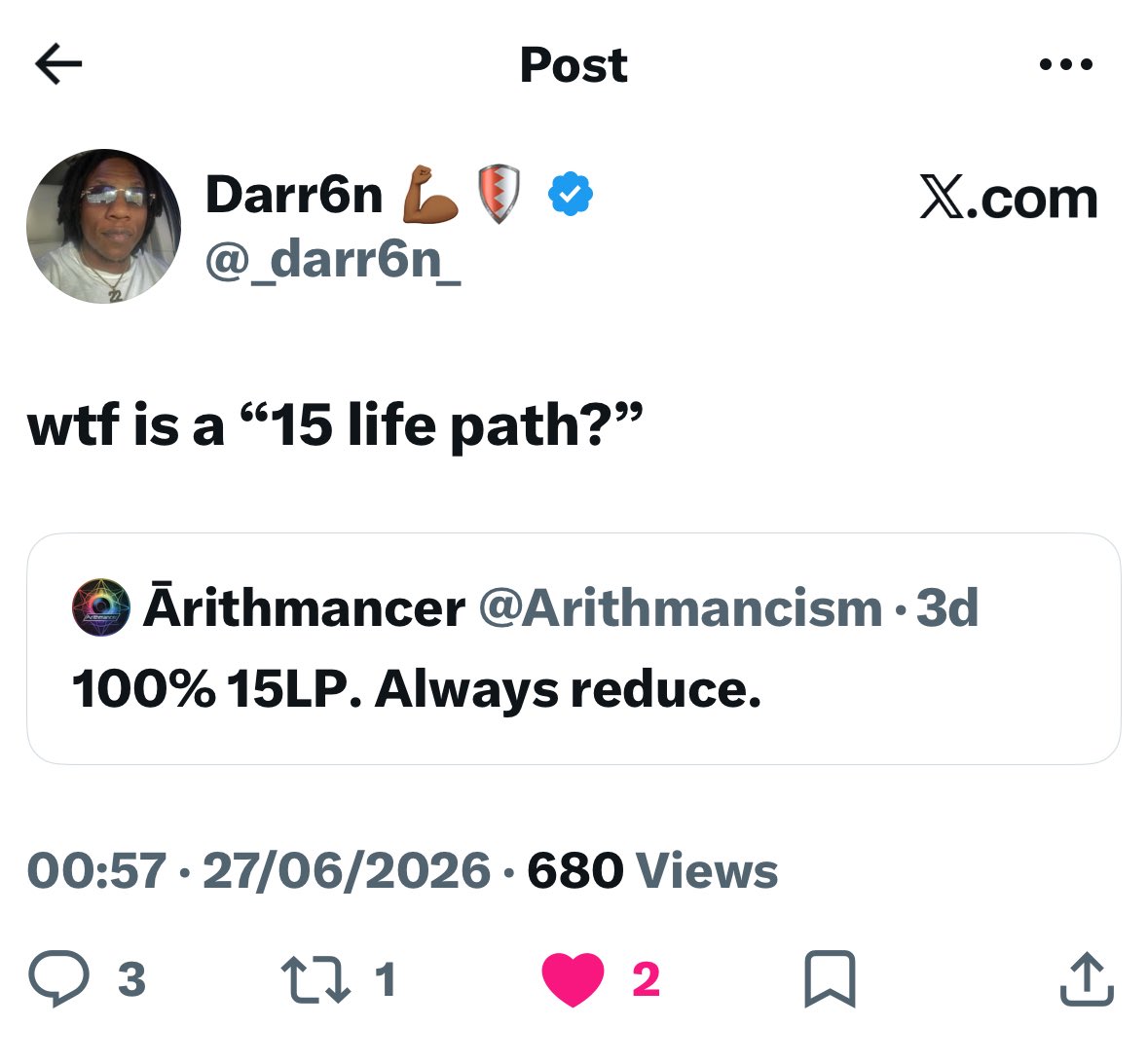 AllSeeing23Star's tweet photo. “wtf is A 15 Lifepath” You SEE THIS MAN IS EXTREMELY INTELLIGENT BECAUSE HE KNOWS NUMBERS ARE ONLY 1-9 , IN ADVANCED GG33 NUMBEROLOGY ITS 11-22-33. THATS WHY GARY GRINBERG THE KING OF THE MATRIX MASTER MATRIX FOUND OUT NUMEROLOGY ON 9/11 👁️🍊#GG33 #GG33SILVER https://t.co/XHp6pSLBvC