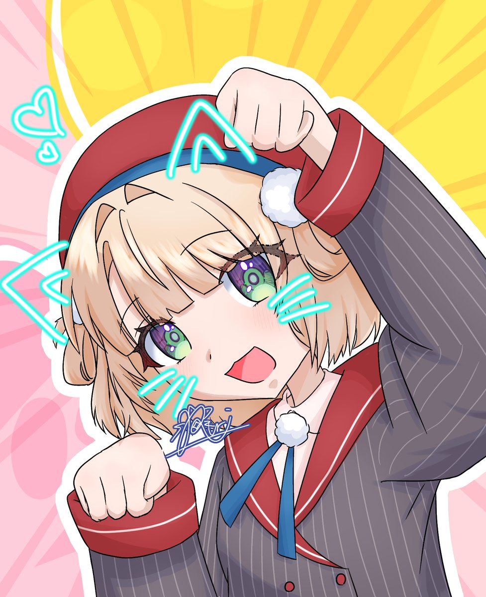Kigetsu_Ruri's tweet photo. めちゃくちゃ遅れましたが、
うい先生の「NO thank Cute!」のサビのダンスのところ、
あまりに猫っぽくて可愛かったので描かせていただきました✨
#どろういんぐ https://t.co/eyAXlLNOdk