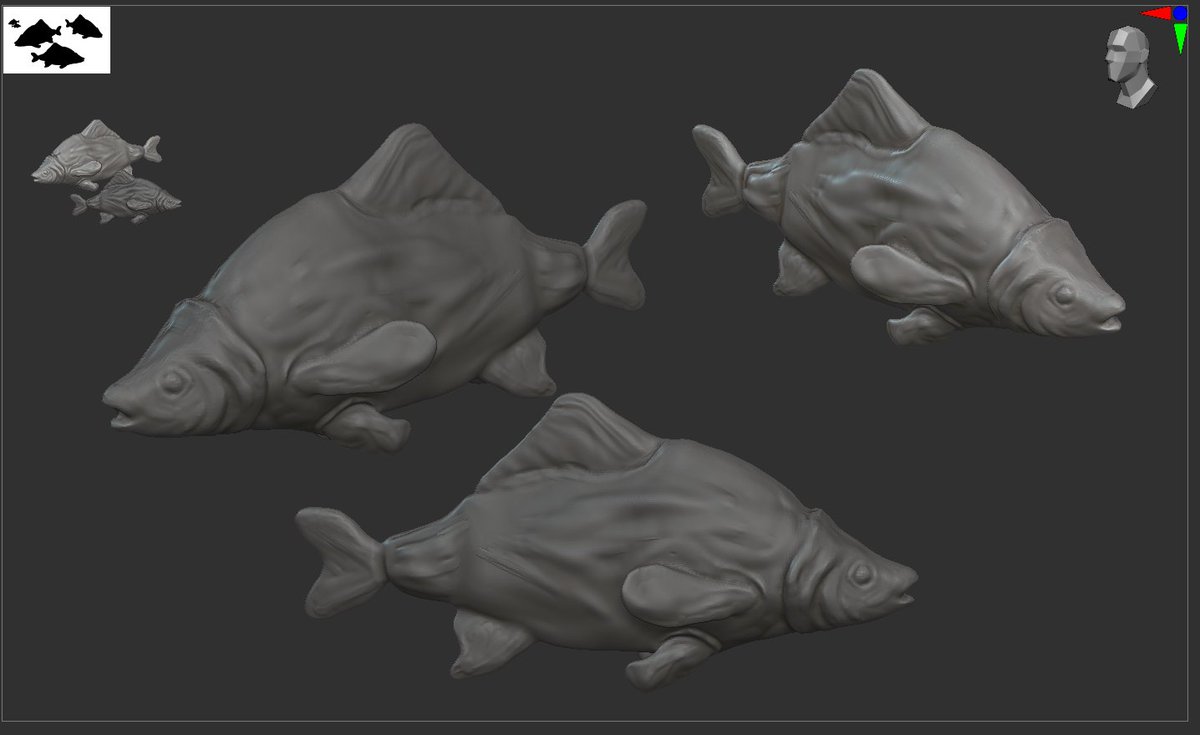 mo2is123's tweet photo. common carp fish made in zbrush (practice and comm)

comm work!

dm me on dc for comms and more!📩https://t.co/wmfdQ2lyTC
#robloxartㅤ #blender #modeling #robloxdev
#robloxstudio https://t.co/GdobsWju8g