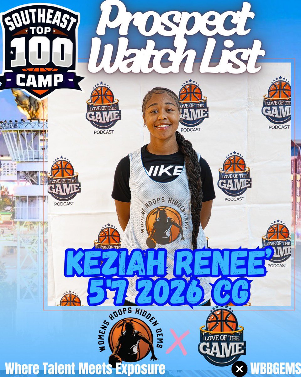 WBBGems's tweet photo. Congratulations to Southeast Top 100 alum Keziah Renee who has committed to Arizona Western Junior College. https://t.co/Lg9nhsXbgd