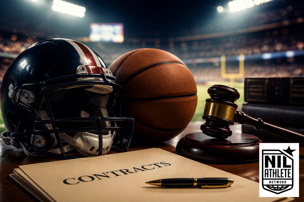 nilgameplan's tweet photo. USC &amp; Stanford athletes are suing to block the $20.5M NIL cap, arguing it violates laws in 17 states. If they win, market value rules. Is a national cap fair for balance or just an earnings limit? Drop your take! https://t.co/xZYlUYP0y1