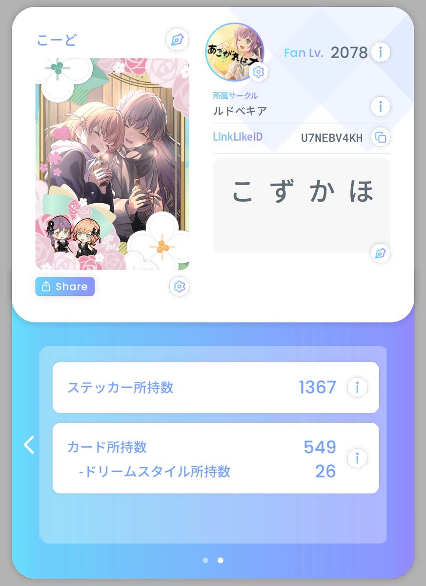 vcl_code's tweet photo. リンクラ納めました
新しい生きがいをくれた場所
またきっと会えると信じてます、またね！ https://t.co/Dn2UGb67qT