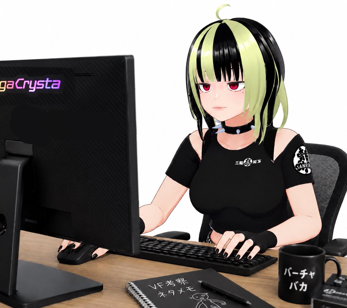 sanrinkla's tweet photo. バクナワキラー編
考察作り始めた
早くアップしたい
※挨拶と前振りしか撮影終わってない(笑)
https://t.co/vgeFxxSaK7
#vtuber #AIart️️️️️️️️️️️️️️️️️️️️️️️️️️️️️️️️️️️️️️️️️️️️️️️️️️️ #aiイラスト #VRCR https://t.co/KmeeGV9F4P