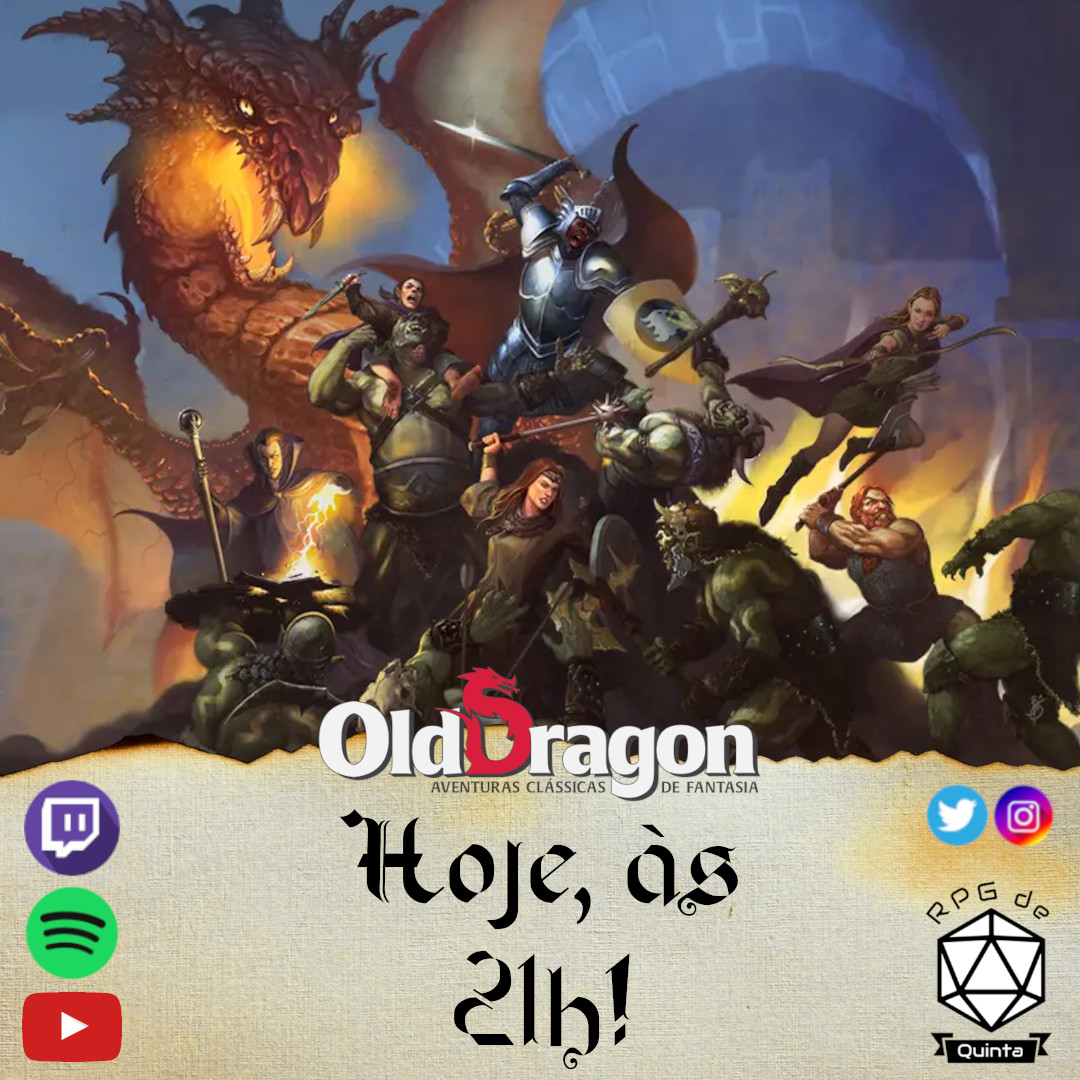rpgdequinta's tweet photo. HOJE, às 21h, teremos +1 episódio da nossa mesa de Valansia + #OldDragon2!
#OldDragon #RPGdeMesa #rpg #OD2 #OSR #OldSchoolRPG https://t.co/mzC15GDqY3