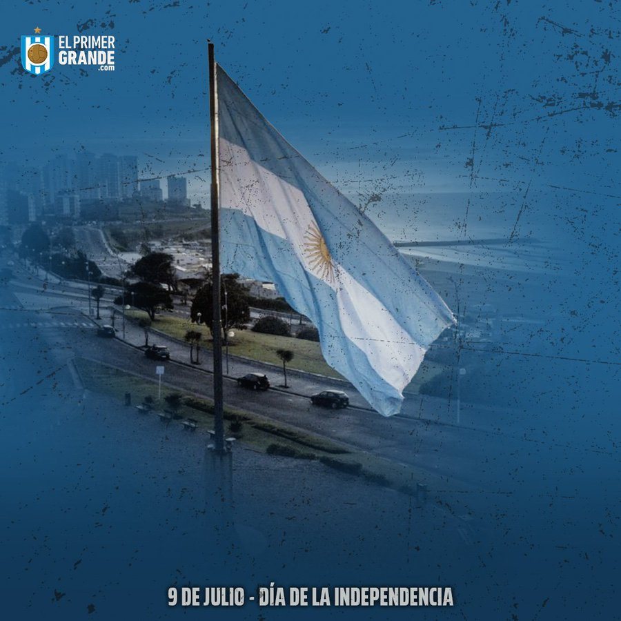 elprimer_grande's tweet photo. ¡FELIZ DÍA DE LA INDEPENDENCIA! 💙🇦🇷 https://t.co/ih3JUqtn9g