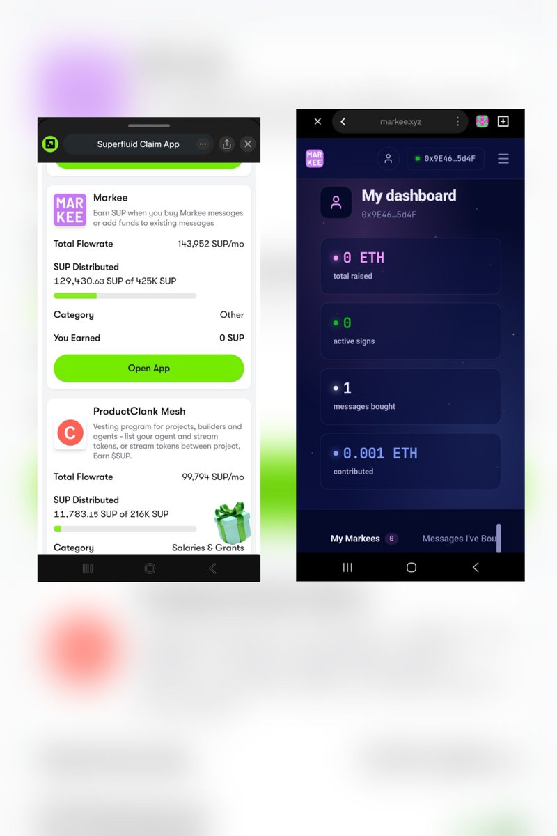 Adlt1993's tweet photo. @Superfluid_HQ Hi team, I completed the task and contributed 0.001 ETH (1 message bought) about two weeks ago, but my mining/points haven't activated yet. Dashboard shows the contribution but no rewards. Could you please check?

My wallet address;

0x9e4618dc433ea0e43602197c8cd0798efeb05d4f https://t.co/QWGmh5MOfx