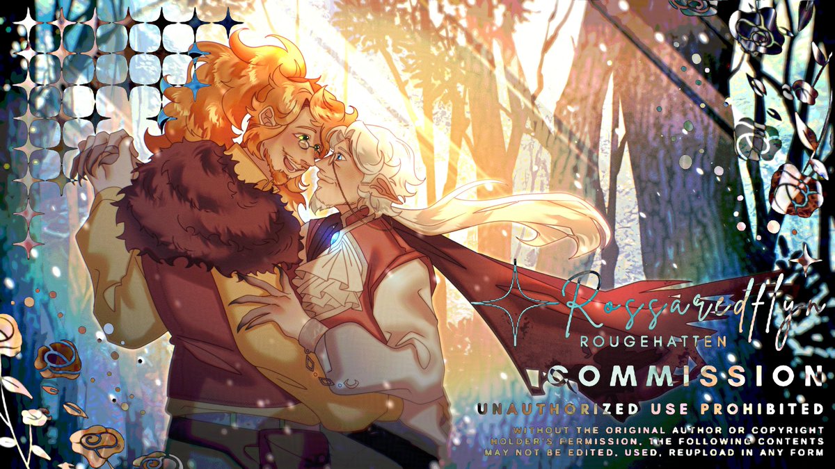 rossaredflyn's tweet photo. ♥️ + 🔃 are very appreciated!

Cell-shaded full illustration for Kretenbob, thank you so much for commissioning me! (ꈍᴗꈍ)♡

#vgenartist #vgencomms #vgenopen https://t.co/nIO8miEPDG