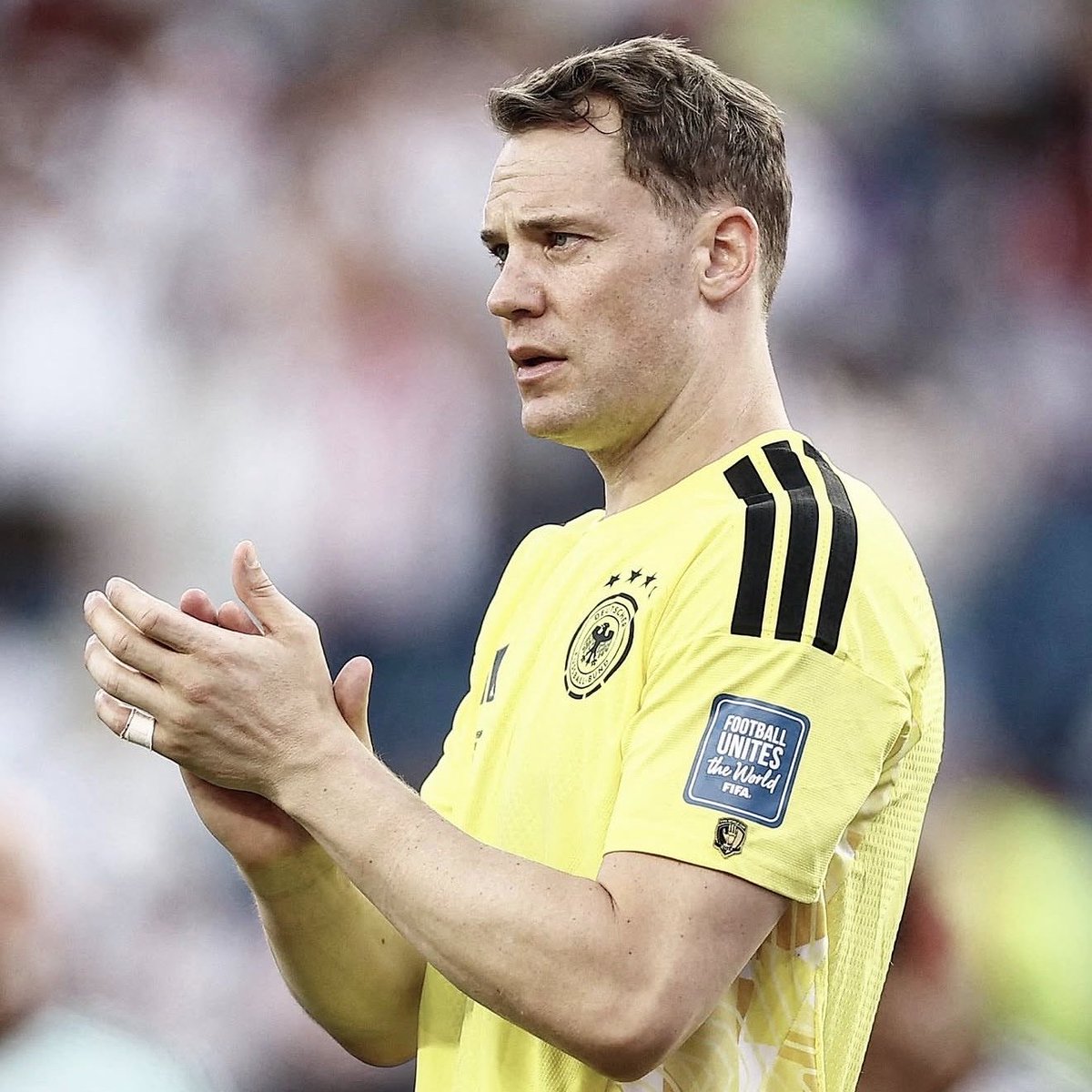 PolymarketSport's tweet photo. 🚨JUST IN: Manuel Neuer retires from international football. 🇩🇪 🐐 https://t.co/nRE7KHU33S