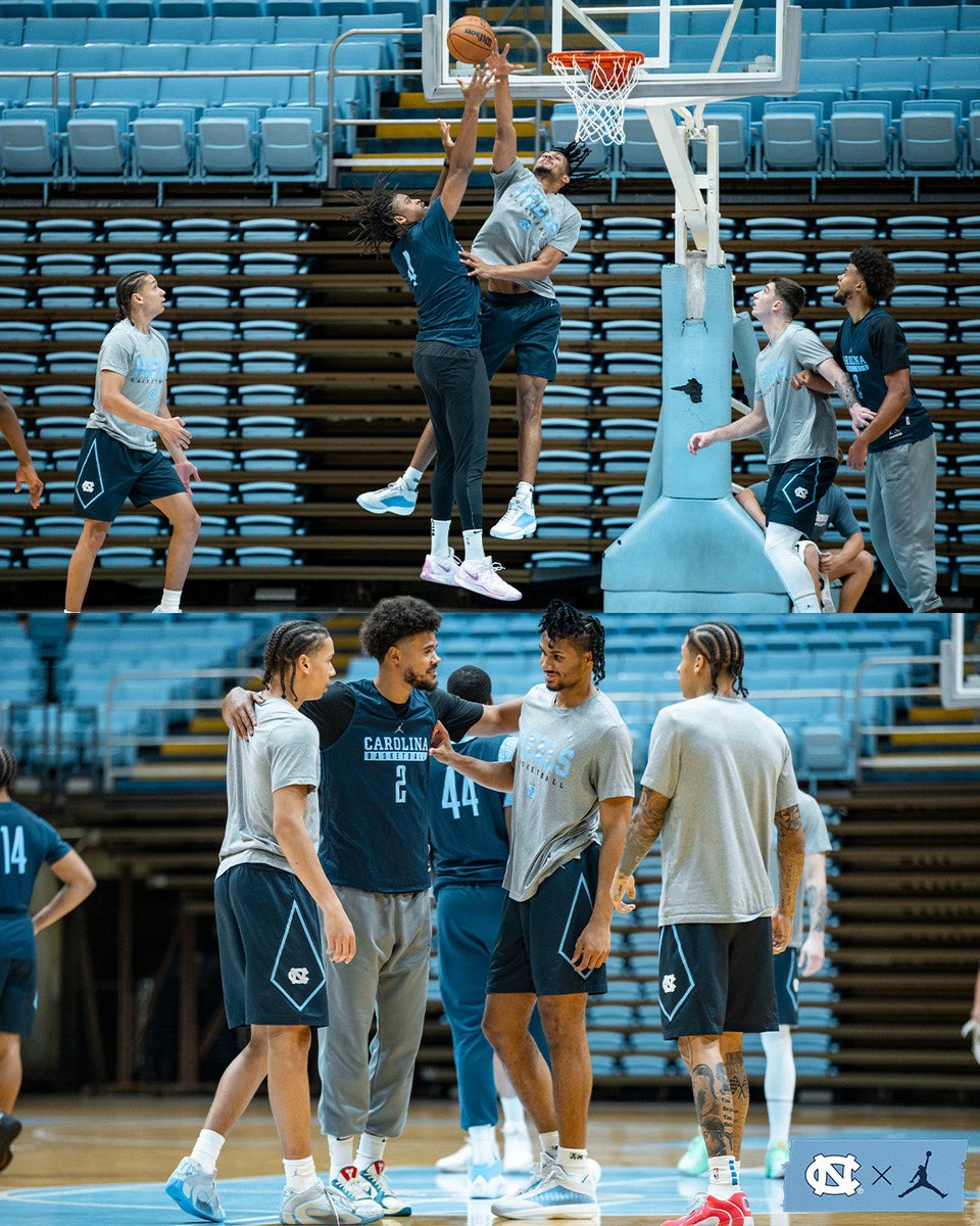 UNC_Basketball's tweet photo. Bonded for life 🤞 https://t.co/DsSfSVDTp0