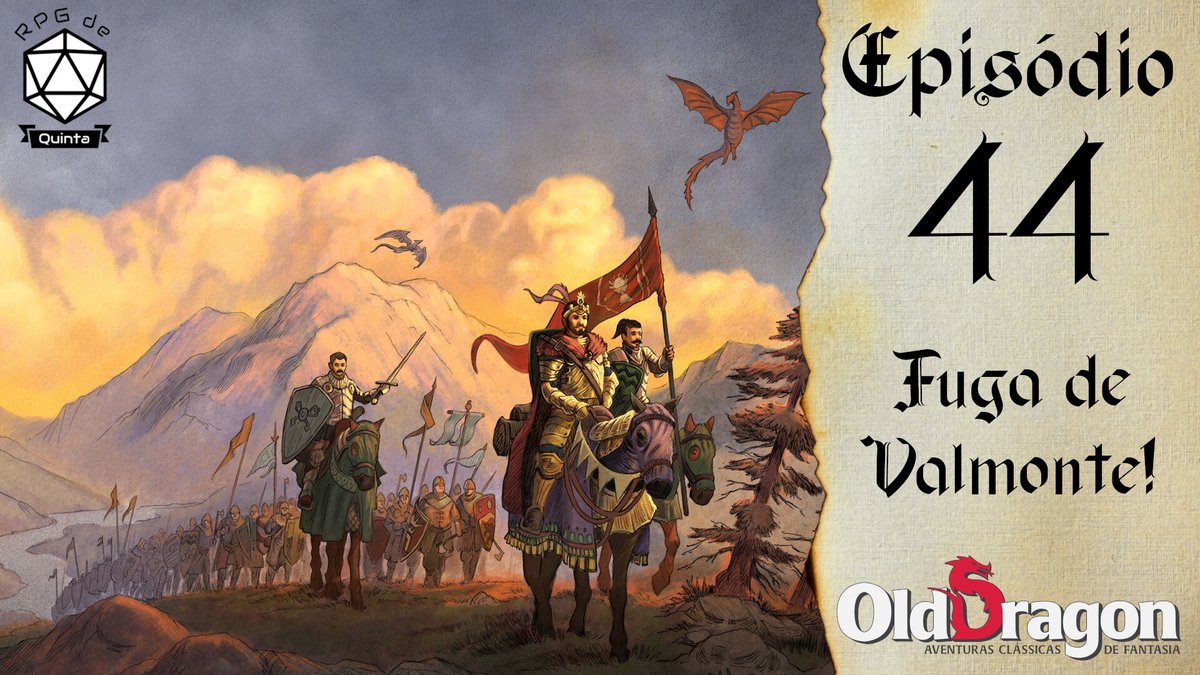 rpgdequinta's tweet photo. Vem que as Aventuras em Valansia + #OldDragon2, COMEÇOU!
▶️ https://t.co/4gKkE5axRa ✅
#OldDragon #RPGdeMesa #rpg #OD2 #OldDragon2e #OSR #rpgBrasil #OldSchoolRPG https://t.co/zT0ITT4Gd2
