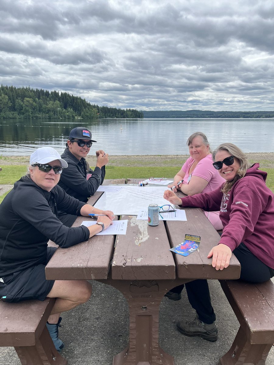 EducationUnbc's tweet photo. And that’s a wrap for the 2026 #UNBCED Retreat. Thank you Clayton Gauthier for being our guest speaker and starting us in a good way. The SOE Crew engaged in several activities several team building and collab activities. Lots of wonderful work &amp; learning done by the faculty. ❤️ https://t.co/zGJ1HtJR7i