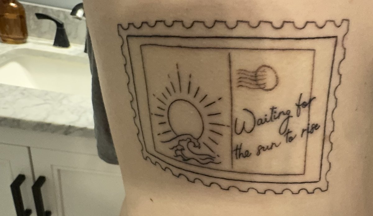 runf0rr3strun's tweet photo. Just me and my "Dan" tattoo against the world 

#thegreatdividetour 

@NoahKahan 
@KahanHQ https://t.co/rmBXJUzBbq