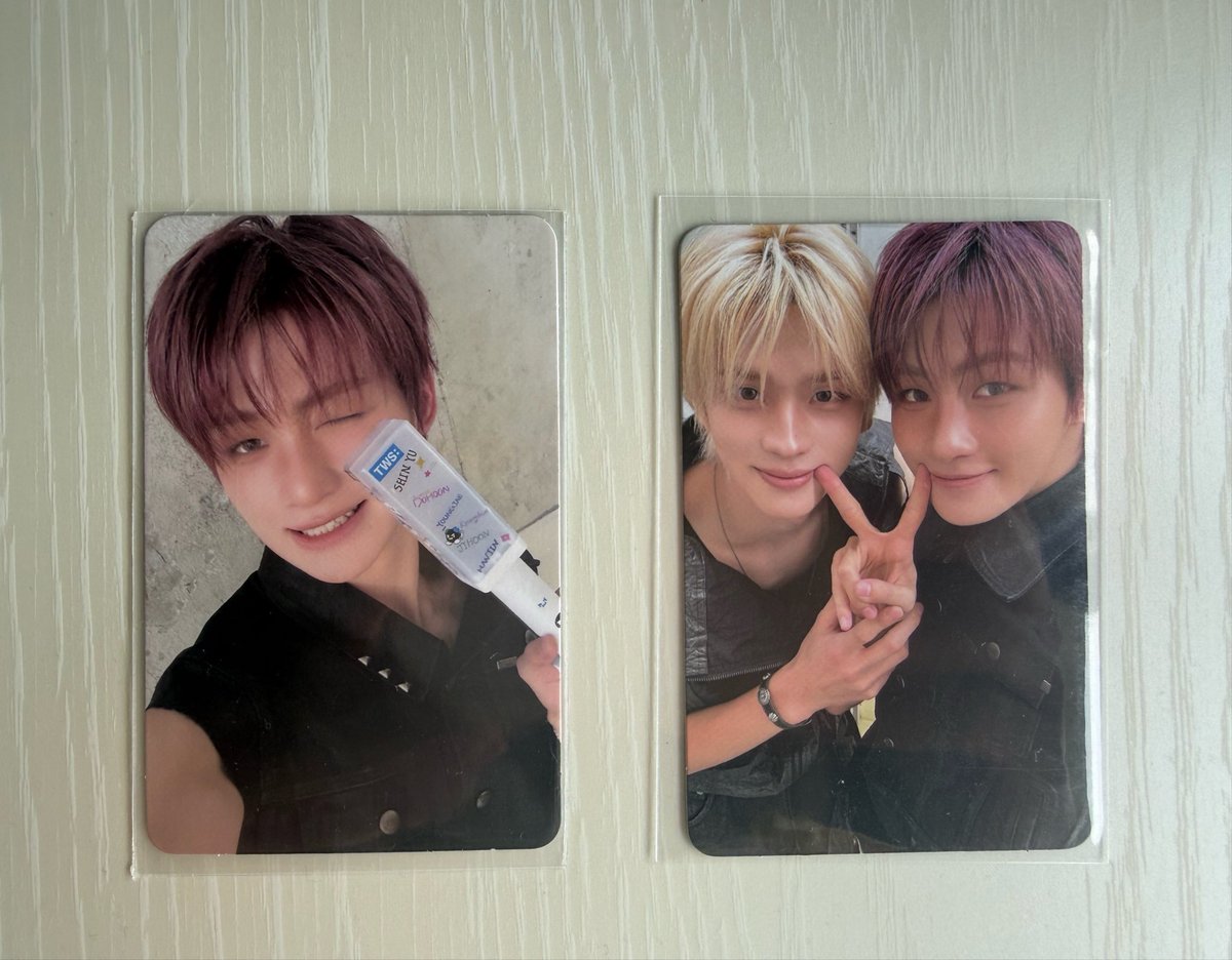 lsjcsj___'s tweet photo. tws トゥアス ソウルコン 42zone トレカ 交換

譲：ジフン、モンピズ

求：ギョンミン、マッマックズ

郵送での交換です。
リプライ、dmお待ちしております。 https://t.co/UEf8lEaByP