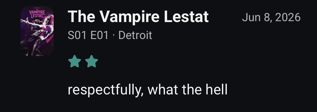 jaqril's tweet photo. seeing bad reviews of recent tvl episodes meanwhile this was me after the first ep and then i never pressed play again https://t.co/G2boiNDGvA
