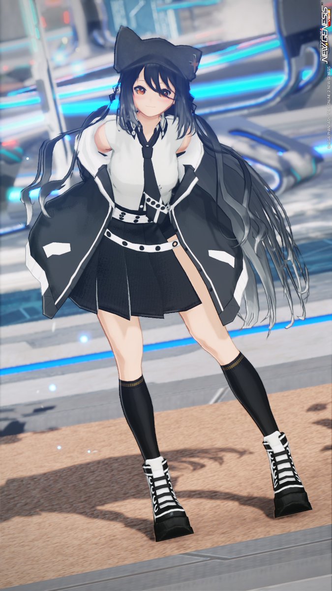 cho_zi_er34's tweet photo. ド平日ですが今から明日水曜のメンテまで
エアリオ撮影B1ネームレス全シップでフリ素します！
撮影専用にチェック入れてパスは「choc」で入れます！
着てる服装は画像を参考にしてください(*'ω'*)

本人は仕事へ行ってる為､エラーなどで落ちていたらすみません､､､
良ければ来て撮ってねん(*^^)

撮ったらリポストなどでポストしてくれると嬉しいなぁ('ω')
#PSO2NGS #PSO2NGS_SS #私はフリー素材です