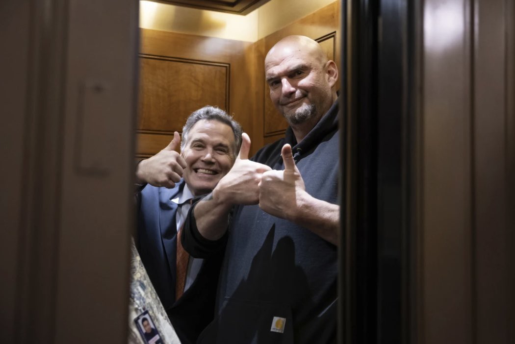 SenMastriano's tweet photo. Thank you, Senator Dave McCormick and Senator John Fetterman, for coming together across the aisle to fight for Pennsylvania! 🇺🇸

Your bipartisan leadership is helping ensure the Commonwealth is proudly represented during America's 250th Anniversary celebration on the National Mall - all through private funding, with no taxpayer dollars used. It's a great example of putting Pennsylvania first and working together to showcase our state's rich history and bright future! 

#America250 #Pennsylvania #Bipartisan #PAProud