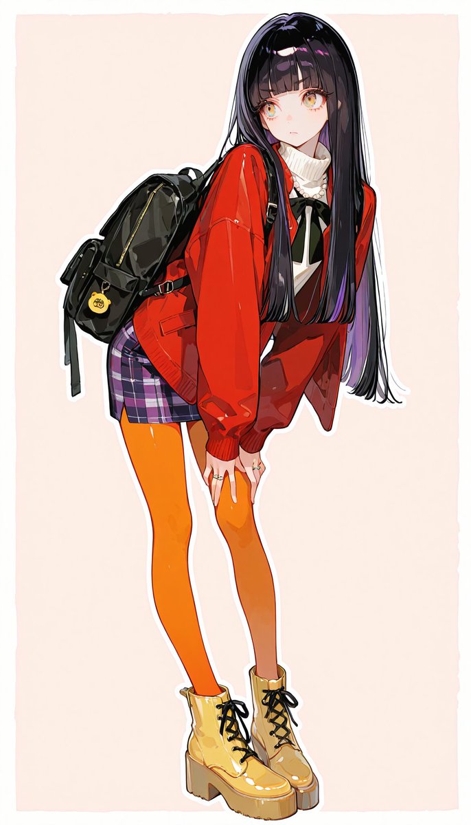 illust_disp's tweet photo. 振り返るのも好き https://t.co/utagC3weng