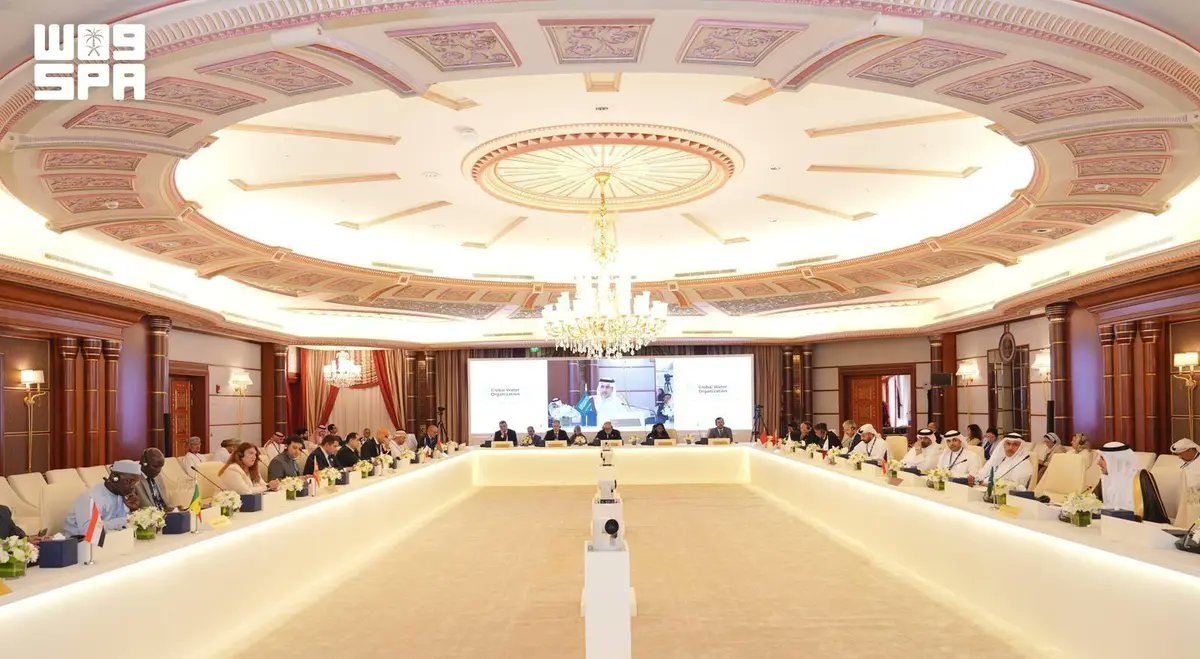 Spa_Eng's tweet photo. Global Water Organization Convenes One-Year Progress Meeting during Saudi Water Week.
https://t.co/z0e5j9LMic
#SPAGOV https://t.co/XeVi3EJbrp