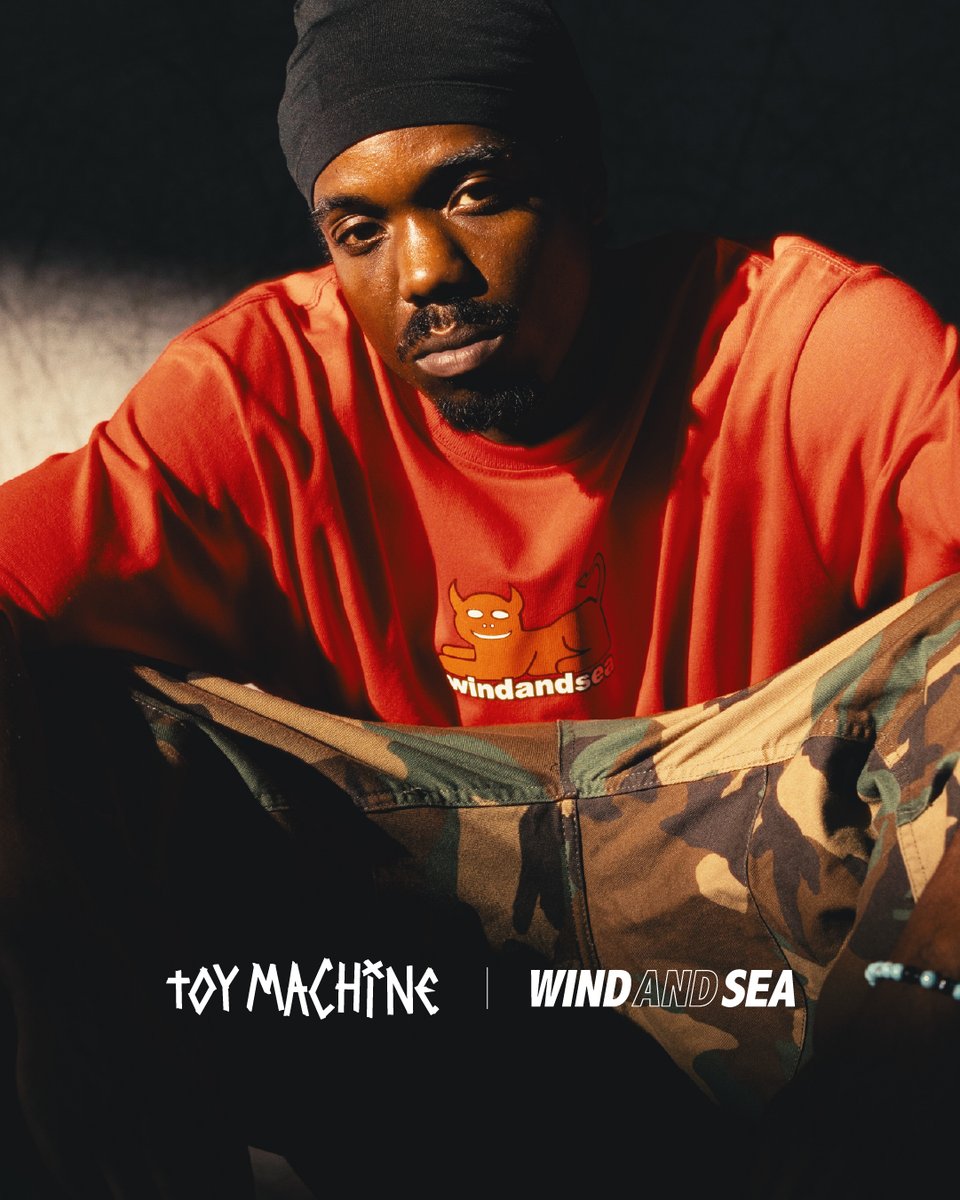 windandsea_wear's tweet photo. Toy Machine × WIND AND SEA Collaboration
⁡
2026.7.4(SAT) DROP
⁡
#windandsea #toymachine https://t.co/e2ckQJIudn