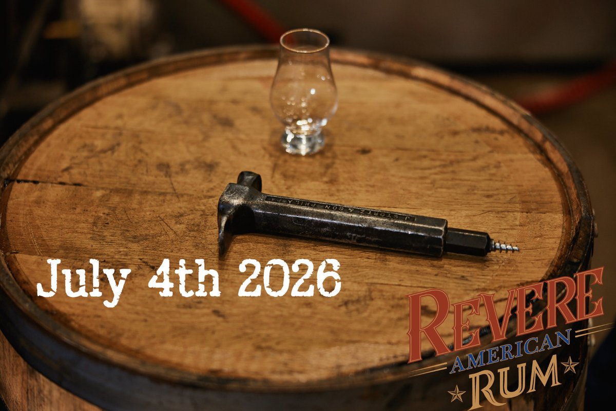 RevereRum's tweet photo. The barrels are ready. Are you? 

#Revere #American #Rum #BarrelDump #RaiseAGlass #ComingSoon https://t.co/zshgpEOu40