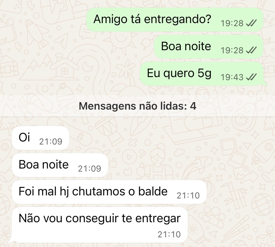 amaciando's tweet photo. eu amo a sinceridade do mano que me vende maconha https://t.co/wzm3WahE0D