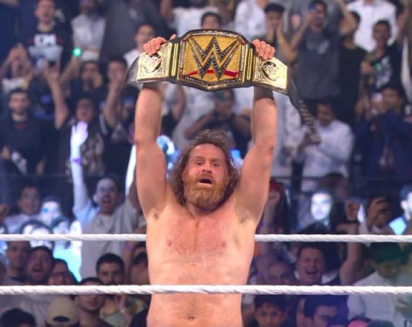 JLightsOut_WWE's tweet photo. @SamiZayn I LOVE THIS SO DAMN MUCH 🤣

CONGRATULATIONS AGAIN, TO MY WWE CHAMPION, @SamiZayn 🙏🏼 https://t.co/C2sCXgj1wl