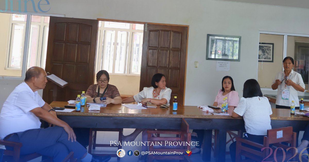 PSAMountainProv's tweet photo. On the afternoon of 29 June 2026, the Municipal CBMS Coordinating Board convened at the Mayor's Office Conference Hall, Municipal Capitol, Poblacion, Bontoc, to discuss and plan the necessary preparations for the implementation of the 2027 CBMS in the municipality.
#CBMS https://t.co/V3GGGhe3EB