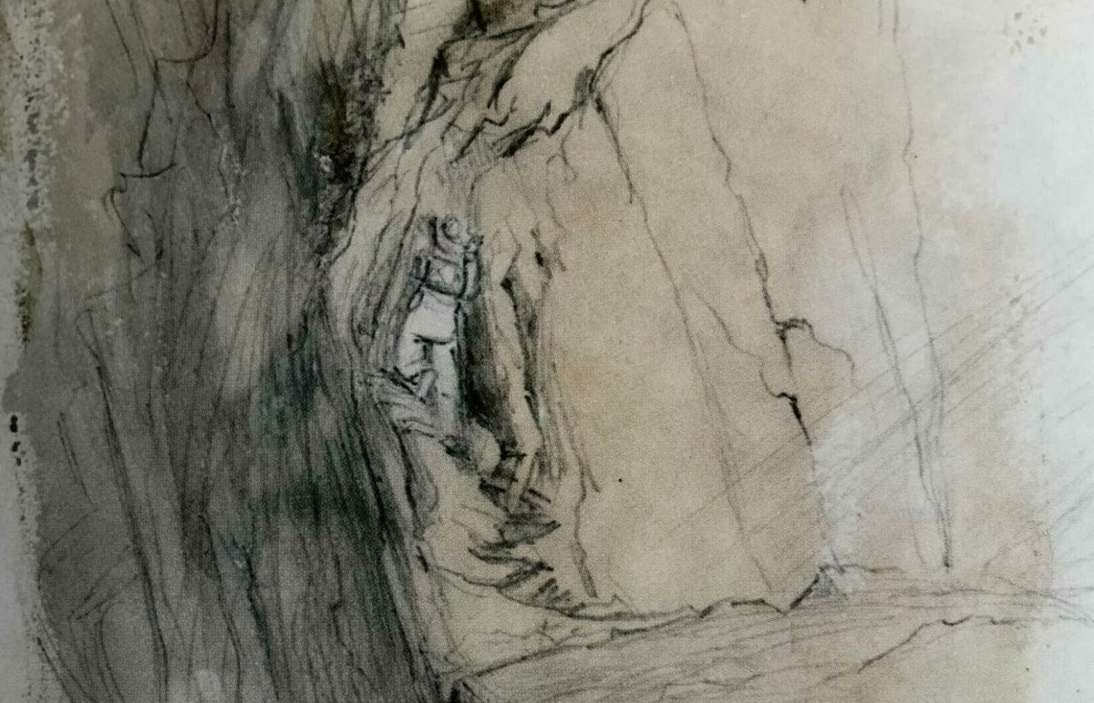 ruskinsociety's tweet photo. #Ruskin deeply admired the Alpine guides &amp; mountain families shaped by the high valleys.

The Couttets were among Chamonix’s great guiding families. Joseph Marie Couttet reached the summit of #MontBlanc in 1821 and later guided Ruskin through the glacier world.

#AlpineClubVisit https://t.co/OiztYWXbUh