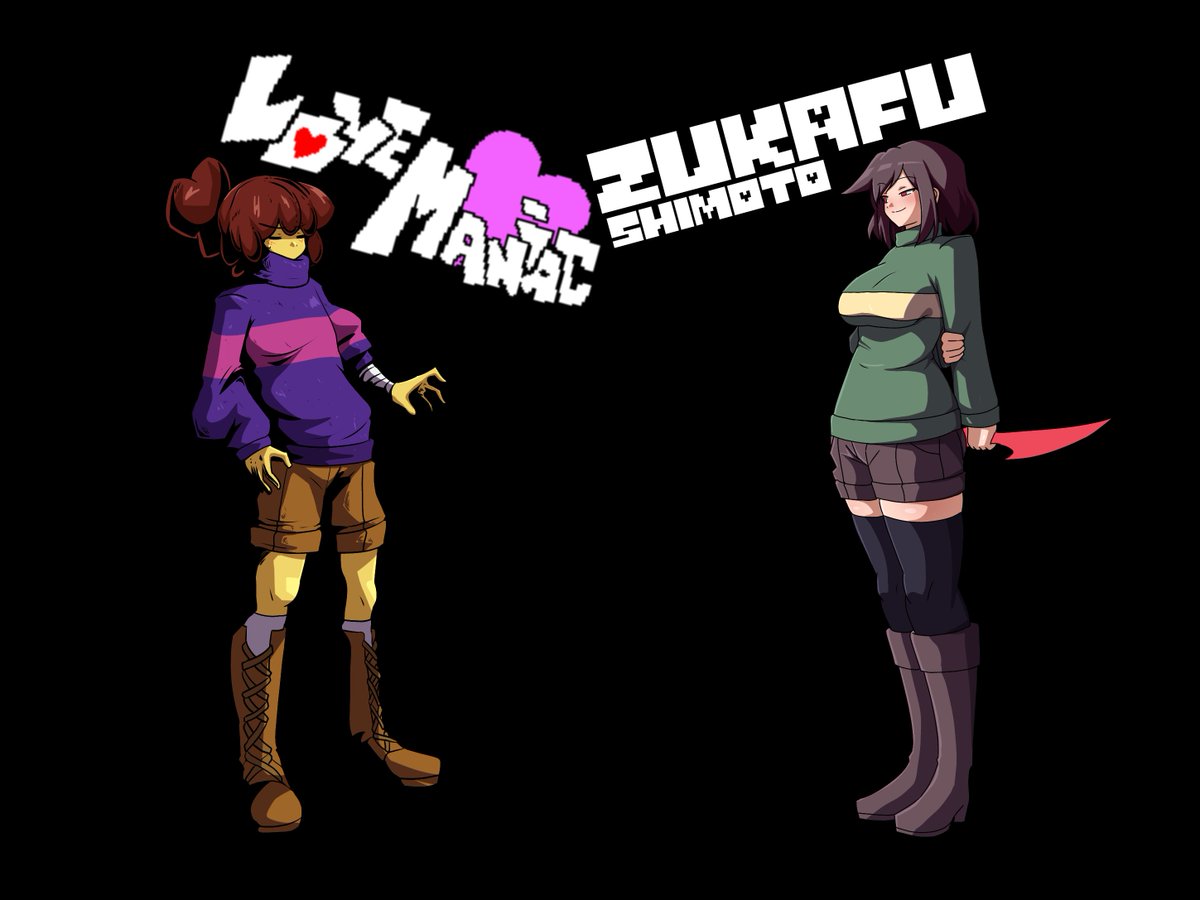 SZukafu's tweet photo. 📣‼️ ANNOUNCEMENT ‼️📣
=======================
I have Collaborated with the director of LoveManiac! @Whenthenia 
My Chara will make a cameo in their game! Do seek em out , Give them your Love and support!! https://t.co/4se4AOo41C