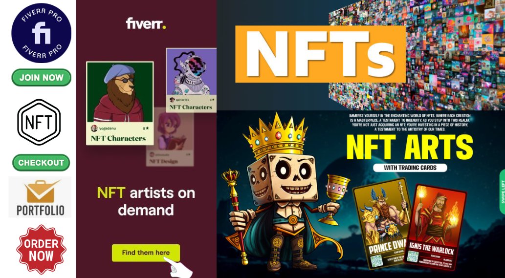 ruposhamin's tweet photo. If you are looking for professional NFT Artist and Designer, hire professional top NFT Artist on Fiverr Pro!
Check the service details!
Connect for hire: https://t.co/pZ7uXTEyhJ

#NFTArt #NFTartist #NFT #NFTs #NFTCollection #nftproject #NFTCommunity #NFTArtcollection https://t.co/SBcWMR9ZXK