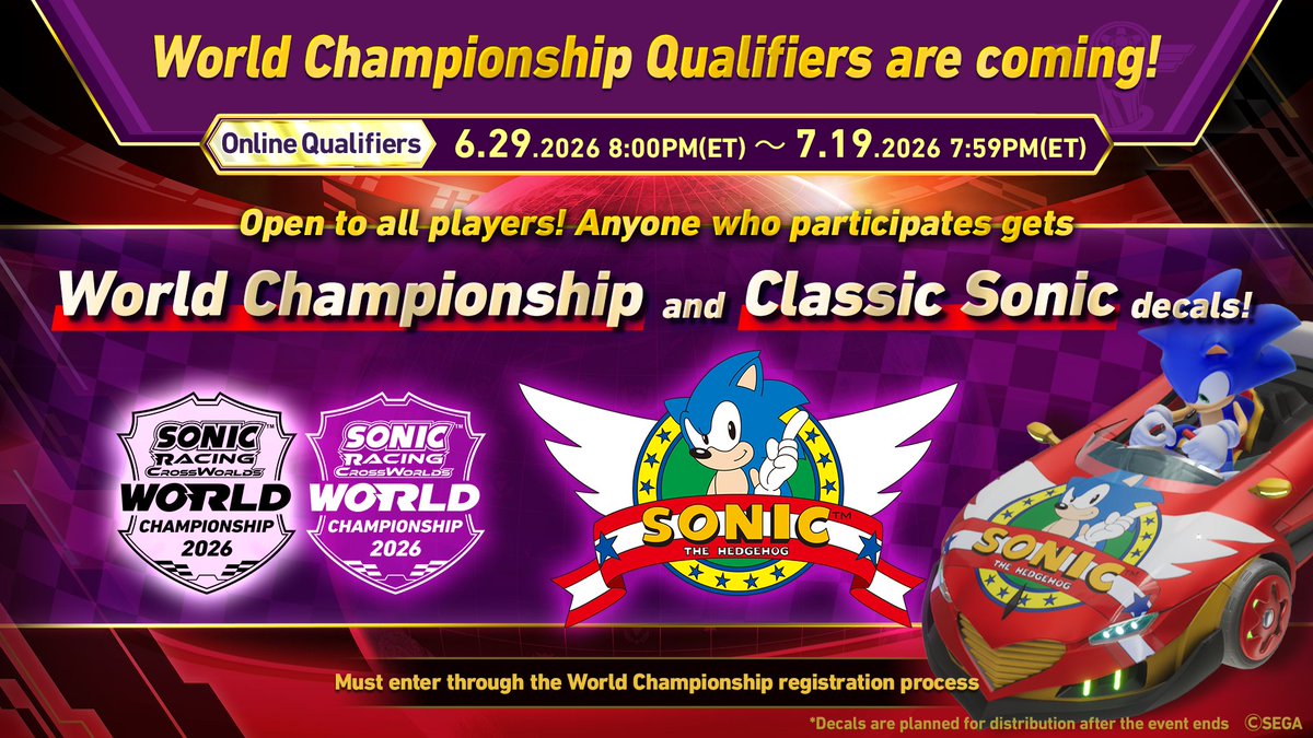 RaceCrossWorlds's tweet photo. Participate in the Qualifiers and earn exclusive rewards depending on how you rank! https://t.co/Y4Ppn25thO