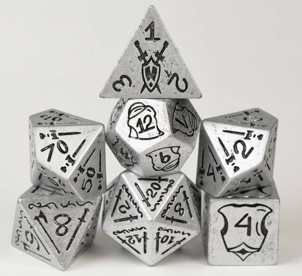 CaptainNemoSLO's tweet photo. 🎲 Level up your next game night with a fresh set of dice!

Every adventurer knows the real secret to rolling better... is convincing yourself that your new dice are luckier. 😄

We've been stocking some seriously gorgeous polyhedral dice lately, including:
⚔️ Medieval-inspired metal dice
💜 Shimmering purple and green gemstone-style sets
🐈 Adorable cat-themed dice with custom D6 faces
✨ Deep blue fantasy dice with intricate gold arcane symbols
Whether you're rolling for initiative, making a death save, or trying to talk your way out of another tavern brawl, we've got a set that deserves a place in your dice bag.
(And let's be honest... you can never have too many dice.)
Captain Nemo Comics & Games – 565 Higuera St. in downtown San Luis Obispo – Free parking behind the store.