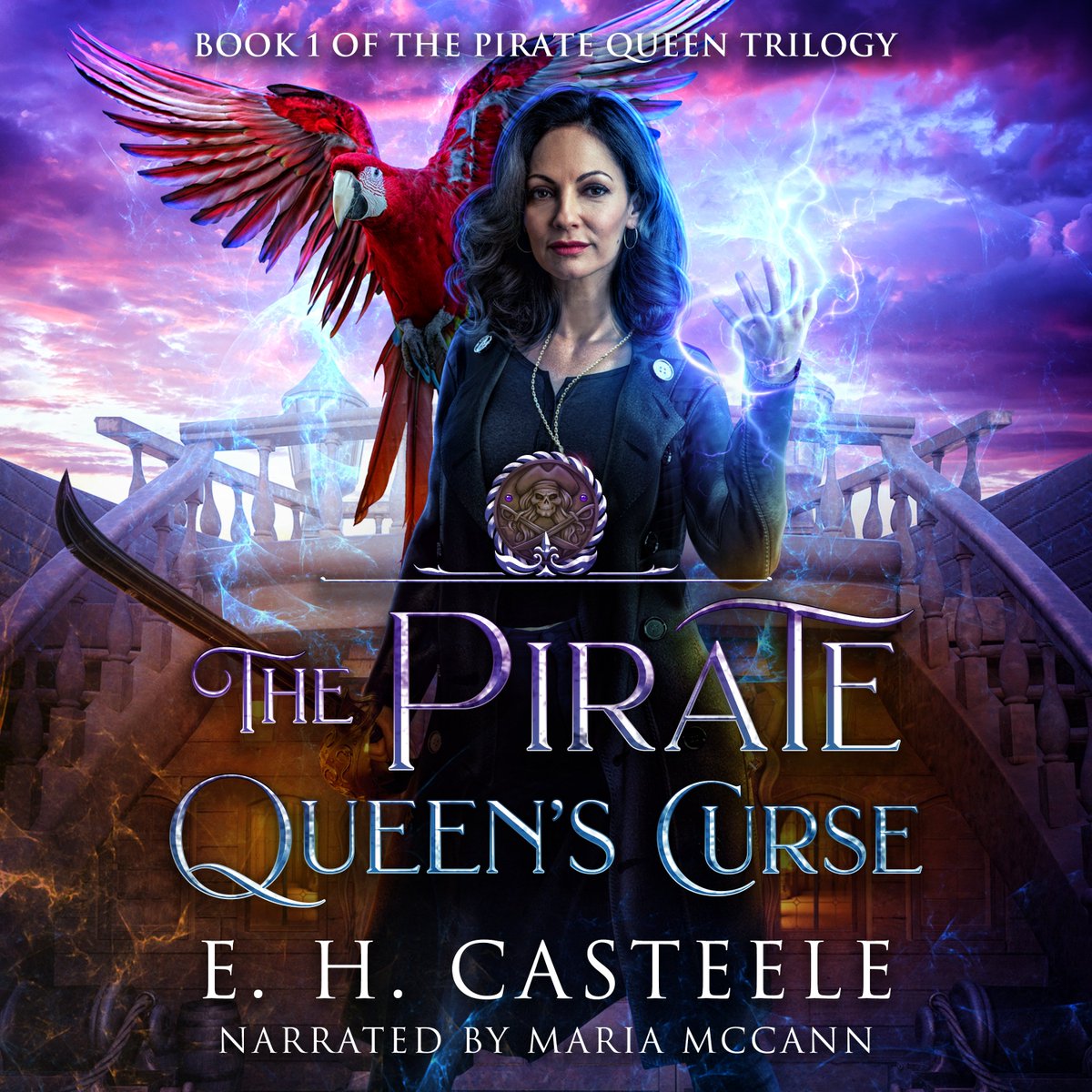 EHCasteele's tweet photo. 📷 Update! She's officially everywhere! 📷📷

When I announced that The Pirate Queen's Curse audiobook had started rolling out, a few major retailers were still catching up...

Well, the wait is over!
📷 Audible is now live!

That means you can now listen on:
📷 Audible
📷 Amazon
📷 Apple Books (rolling out shortly)
📷 Spotify
📷 Everand
📷 Google Play
📷 Kobo
📷 Walmart
...and other audiobook retailers.

A huge thank you to my wonderful narrator, @TheMariaMcCann , for bringing Elizabeth, Jib, and the crew of the Witch's Revenge to life.

Whether you're driving, gardening, folding laundry, or just looking for your next adventure, I'd love for you to come aboard.

#Audiobook #NowAvailable #PirateQueensCurse #PirateFantasy #FantasyRomance #ParanormalRomance #WomenOver40 #Audible #BookTok #Bookstagram