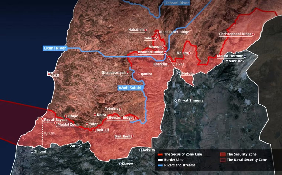 TurkPierre's tweet photo. Lebanon is now 9779Km2. Used to be
10452km2

The area in blue is now under israel control and dictatorship, until (as they claim) get rid of the Hezbollah threat.

When they bomb a house, a whole world of memories is killed. Imagine how much heritage and history we're losing now. https://t.co/OAFyAe1phQ