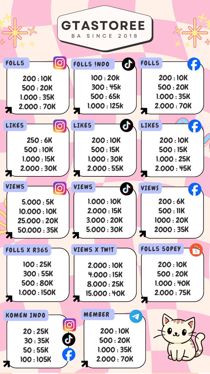 atreden's tweet photo. ☀︎TRUSTEDD ~ 6OOO+ TESTll☀︎
✧FASTWA : 087719268095 📩

PAGI DAH OPENK! SUNTIK TAMBAH INSTAGRAM KOMENTAR YT FOLLOWERS LIKE VIEW FB LIKES FOLLS FOLLOWER INDO INDONESIA VIEWS TIKTOK ZONAUANG IG UPFOLL SHARE TT REELS BUZZER COMMENT https://t.co/irTHwXYCY5
