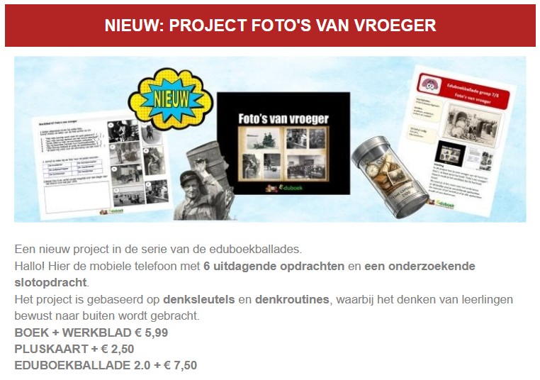 Eduboek's tweet photo. https://t.co/xX5TFFVj8i
NIEUW BALLADE PROJECT: FOTO'S VAN VROEGER https://t.co/ATXCrL6Aaz