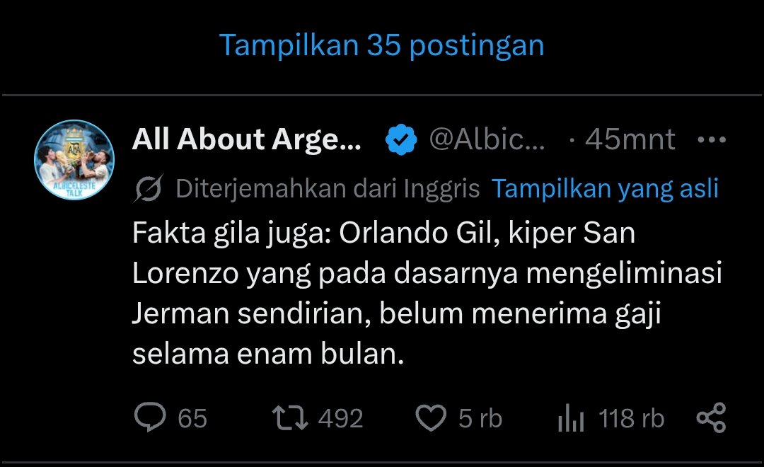 elanarmadi's tweet photo. @Windekind_Budi @Fandom_ID @ConmebolID @albiceleste_id @ID_Albiceleste @injurytime83 Belum digaji sama klubnya https://t.co/xtCCanu03B