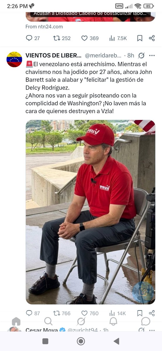 nutrias's tweet photo. @Jhonffonseca Ten cuidado porque se arrechar el encargado de negocios embajada EEUU 🇺🇸 barrett su nuevo mejor amigo 💰👇👇👇 https://t.co/KhnayPr3QG