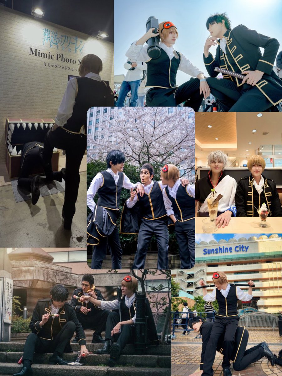 ai_to_a's tweet photo. 俺ァ、幸せ者だ。
長ぇ人生でも、そうそう会えるもんじゃねぇ。
そんな悪友を人生で三人も得たんだ。
#2026年上半期コスプレ総決算 https://t.co/tkYtBeYez1